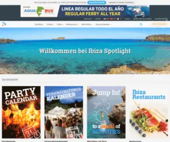 Ibiza-Spotlight.de(Ibiza Spotlight) Screenshot