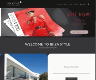 Ibiza-STyle.com(Ibiza Style Magazin) Screenshot