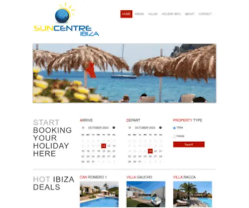 Ibiza-Villas.com(Ibiza villas) Screenshot