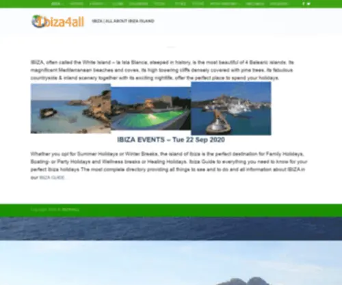 Ibiza4ALL.org(All about Ibiza Island) Screenshot