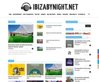 Ibizabynight.net(Ibiza by night) Screenshot