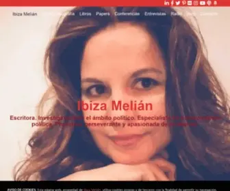 Ibizamelian.com(Ibiza Melián) Screenshot