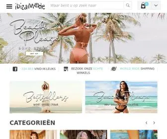 Ibizamode.nl(Iedere dag nieuwe Fashion & Lifestyle) Screenshot