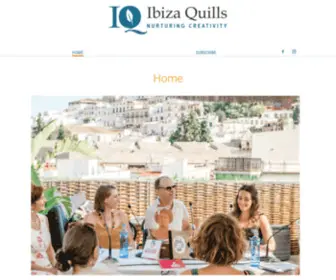 Ibizaquills.com(Ibiza Quills) Screenshot