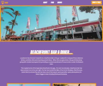 Ibizarocksbar.com(Ibiza Rocks Bar) Screenshot