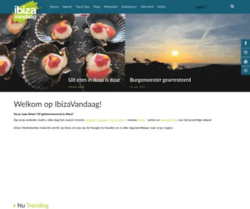 Ibizavandaag.nl(Ibiza vandaag) Screenshot