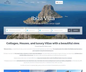 Ibizavilla.com(Houses in Ibiza) Screenshot