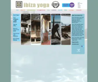 Ibizayoga.com(Ibiza Yoga Ltd) Screenshot