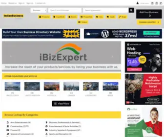 Ibizexpert.com(Free Business Listing Site in India) Screenshot