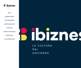 Ibiznes.com.mx(La Cultura del Uniforme) Screenshot