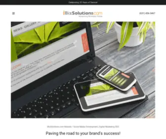 Ibizsolutions.com(Internet Business Solutions) Screenshot