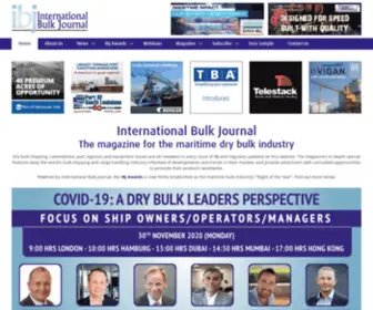 IBJ-Online.com(International Bulk Journal Magazine & IBJ Awards) Screenshot