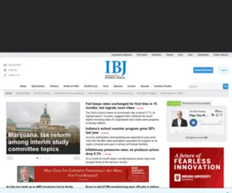 IBJ.com(Indianapolis Business News) Screenshot