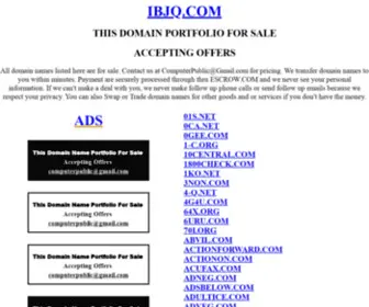 IBJQ.com(Sell/Buy/Trade/Barter/Swap/Rent) Screenshot