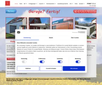 IBK-Garagen.de(Fertiggaragen) Screenshot