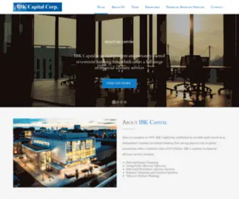 Ibkcapital.com(IBK Capital) Screenshot