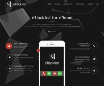 Iblacklist.com.br(The best call blocker for iPhone) Screenshot