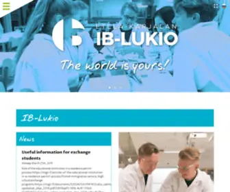 Iblukio.fi(IB-LUKIO) Screenshot