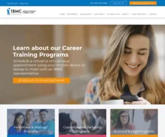 IBMC.edu(Career College & Vocational School serving Northern Colorado) Screenshot