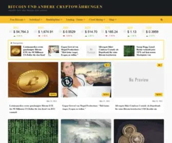 Ibmcoin.de(Bitcoin und andere Cryptowährungen) Screenshot