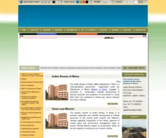 IBM.gov.in(Indian Bureau of Mines) Screenshot