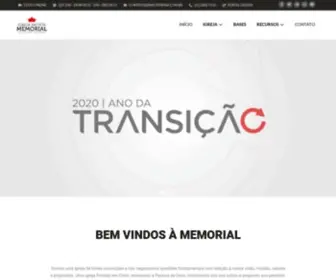 IbmjCatarina.com.br(Igreja Batista Memorial em Jardim Catarina) Screenshot