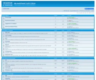 Ibmmainframeforum.com(IBM Mainframe discussion Forum) Screenshot