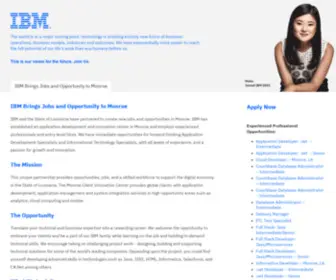 Ibmmonroejobs.com(IBM Monroe) Screenshot