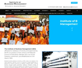 Ibmnce.in(Institute of Business Management) Screenshot