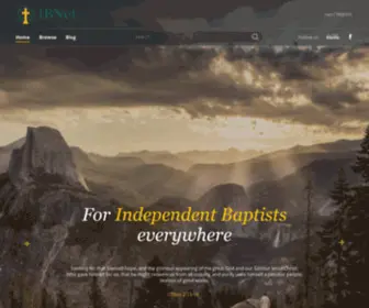 Ibnet.org(Independent Baptist Network) Screenshot