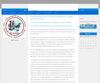 IBNS.nl(Nederlandse Vereniging van Papiergeldverzamelaars) Screenshot