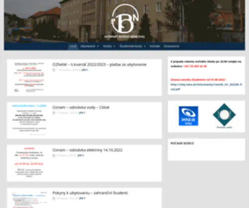 IBN.sk(Internát Boženy Němcovej) Screenshot