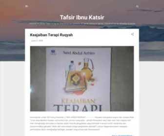 Ibnukatsironline.com(Tafsir Ibnu Katsir) Screenshot