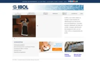 Ibol.com.br(Instituto Brasileiro de Oftalmologia) Screenshot