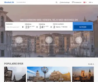 Ibooked.dk(Online hotelreservation) Screenshot