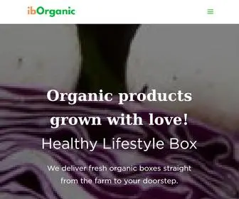 Iborganic.com(Morning Harvest Afternoon Delivery) Screenshot