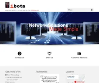 Ibota.com(Ibota IT Consulting) Screenshot