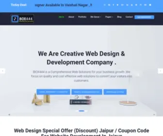Ibox444.com(Best web design creation (maker near me) company in jaipur) Screenshot