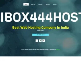 Ibox444Hosting Best Web Hosting Company