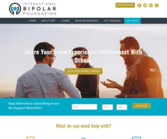 IBPF.org(International Bipolar Foundation) Screenshot