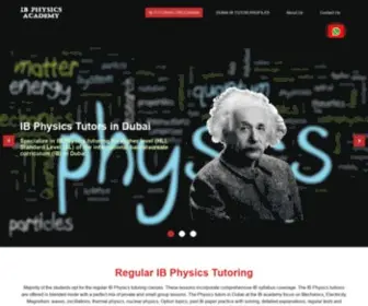 Ibphysicstutoringdubai.com(IB Physics Academy) Screenshot