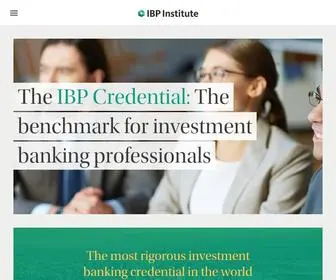 Ibpinstitute.org(IBP Exam registration) Screenshot