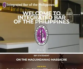 IBP.ph(Integrated Bar of the Philippines) Screenshot