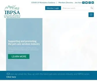 Ibpsa.com(International Boarding & Pet Services Association) Screenshot