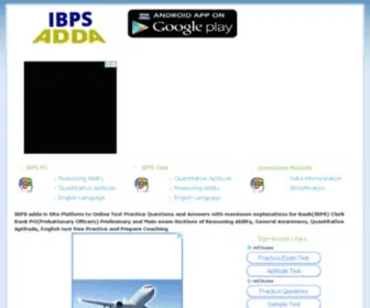 Ibpsadda.com(IBPS Adda) Screenshot