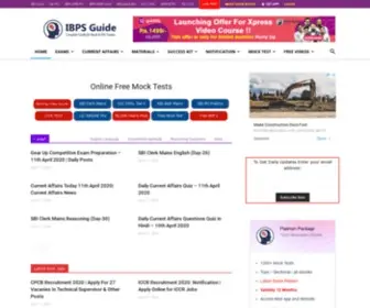 Ibpsguide.com(Bank Clerk) Screenshot