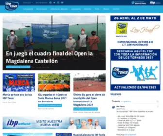 Ibptenis.es(IBP Tenis) Screenshot