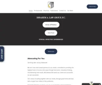 Ibrahimalaw.com(Ibrahim A) Screenshot
