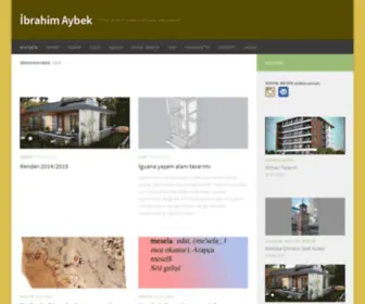 Ibrahimaybek.com(İbrahim Aybek) Screenshot