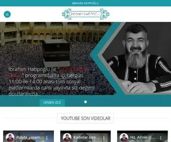 Ibrahimhatipoglu.com(Geldiniz) Screenshot